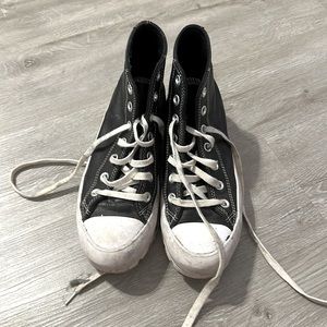 Chuncky, Faux Leather Converse